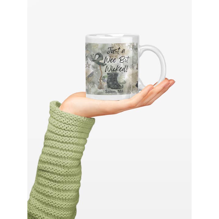 Só Uma Wee Bit Wicked Caneca de Café 11 oz por atacado de Eye of Toad, LLC