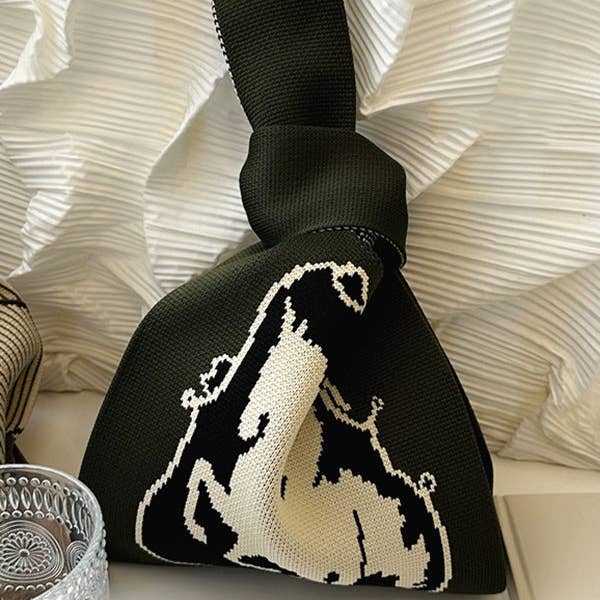 VividLux - Wholesale Tote Bag - Women's - Animal Prints Bags Accessories Woven Handbag1