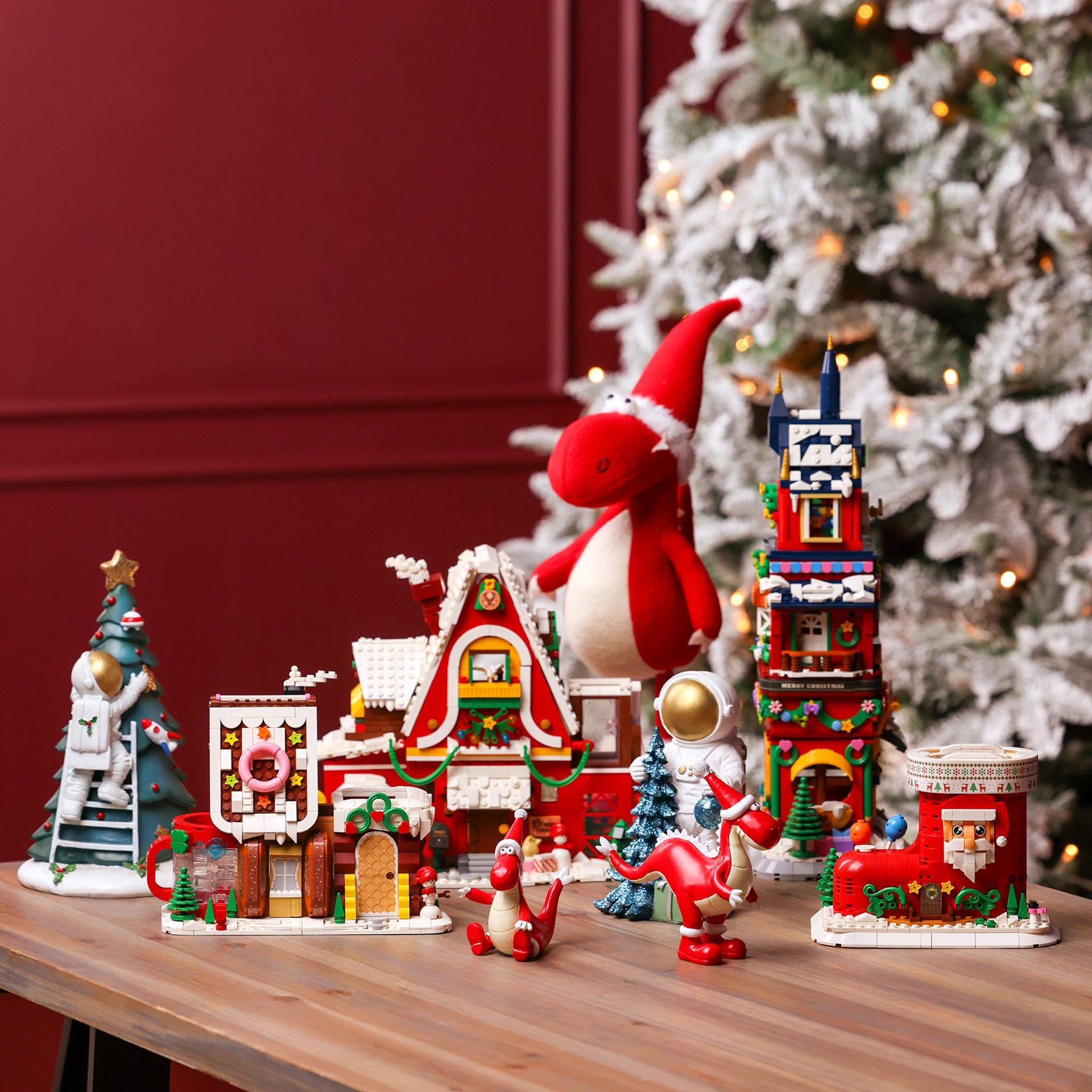 WIDDOP and Co. - Wholesale Learning Cards - Kids & Baby - Toy Shop Gingerbread House Brick Building Set Age 6+4