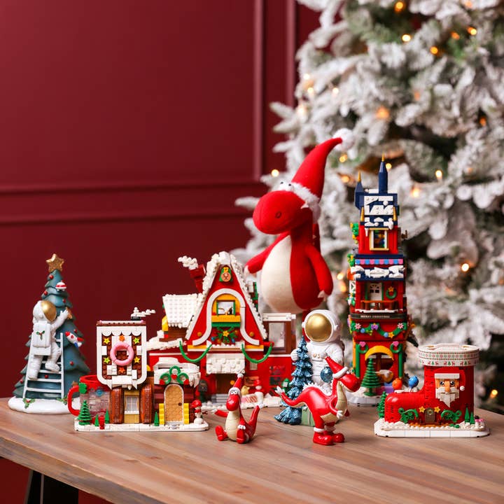 WIDDOP and Co. - Wholesale Learning Cards - Kids & Baby - Toy Shop Gingerbread House Brick Building Set Age 6+4