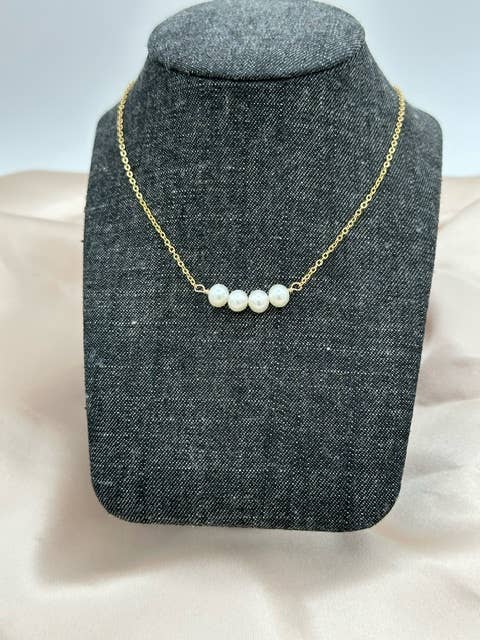 The Vintage Pearl – Engroshandel Halskæde med vedhæng – Mine velsignelser - Guld1