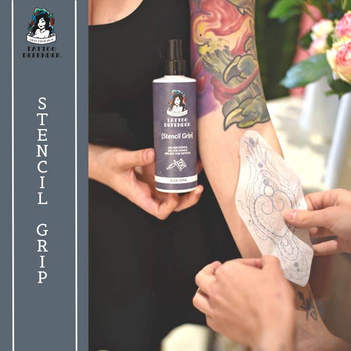 Tattoo Defender - Wholesale Body glitter/shimmer - Stencil transfer gel3