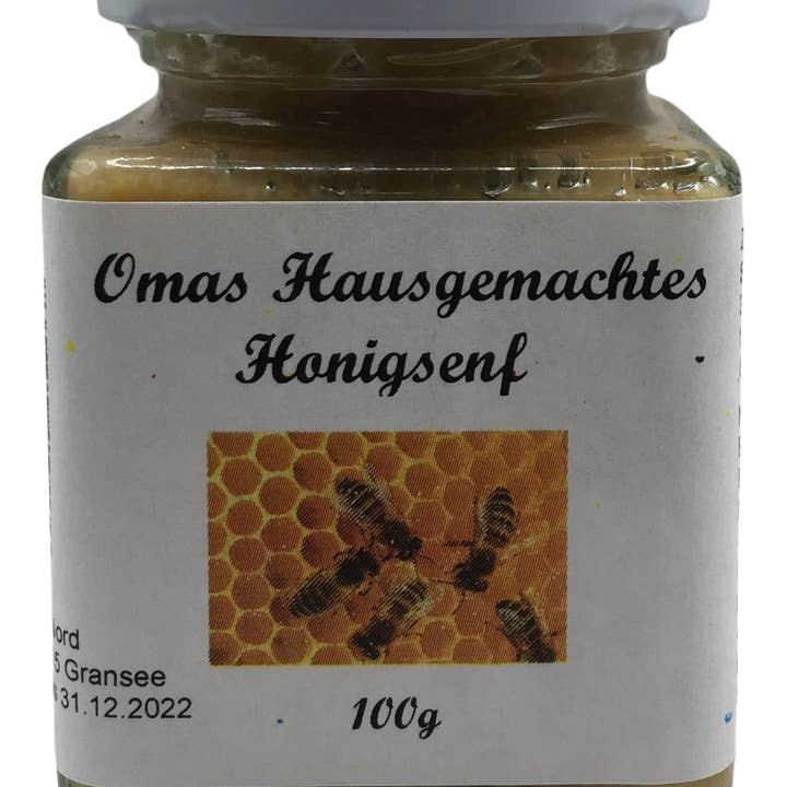 Delikatessen Kontor Nord - Wholesale Mustard - Grandma's Homemade Honey Mustard 100g0