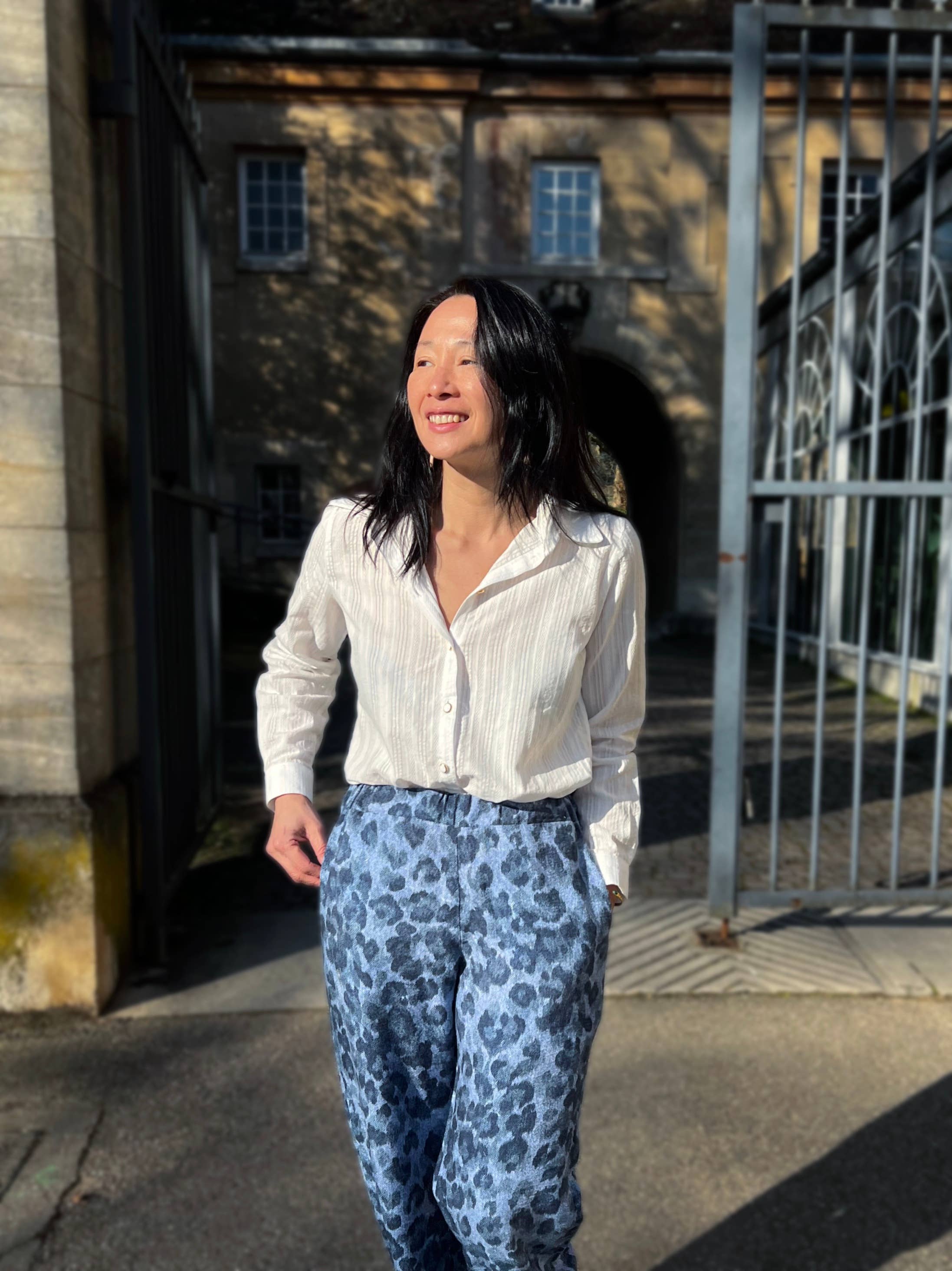 MY DRESS MADE - Wholesale Blouse - Women's - IRIS embroidered fabric - 100% cotton12