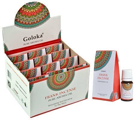 GREENROOTS USA LLC - Wholesale Fragrance Oil - Goloka Pure Aroma Oil 10ml - 1/3 fl.oz. (12 Per Box)5