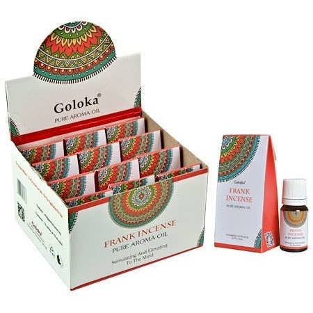 GREENROOTS USA LLC - Wholesale Fragrance Oil - Goloka Pure Aroma Oil 10ml - 1/3 fl.oz. (12 Per Box)5