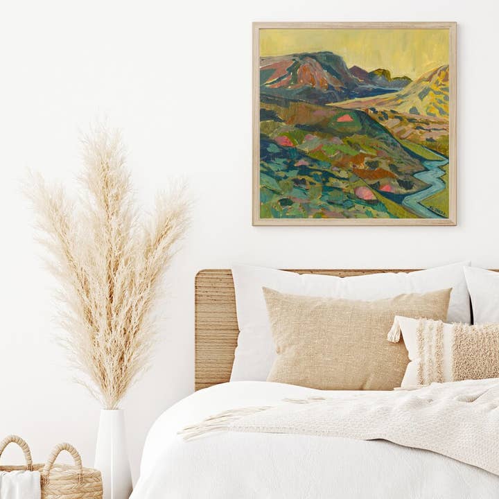 El Baker Art - Wholesale Art Print - Midcentury Modern Canyon Western Landscape Print3