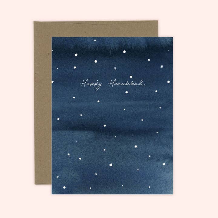 Happy Chanoeka kaart voor wholesale door Almeida Illustrations