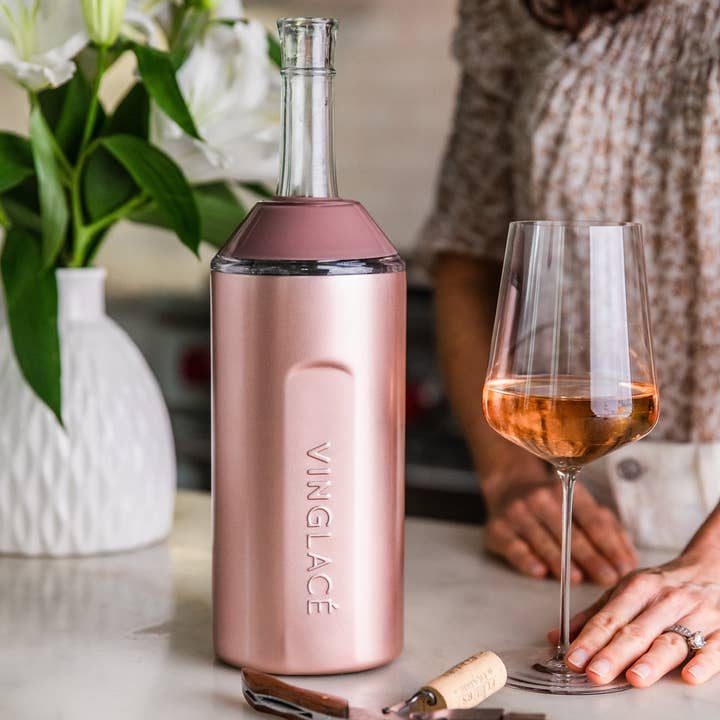 Vinglacé - Wholesale Wine Gift Bag - Champagne Gift Sets with Glass Lined Flutes4