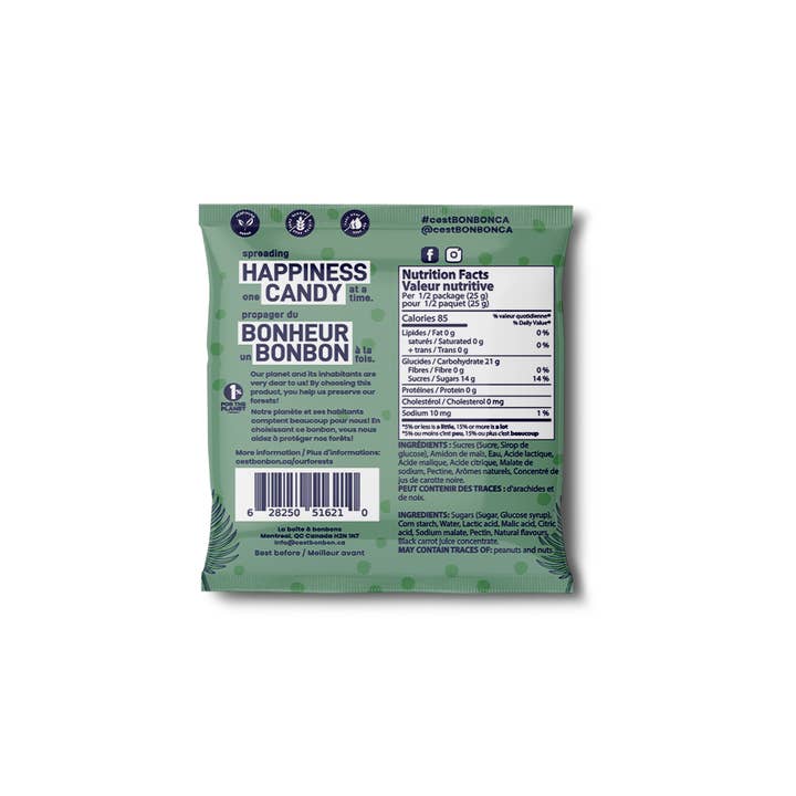La boîte à bonbons - Wholesale Gummy - REFILL Vegan Forest Berries - Gummy Candies1