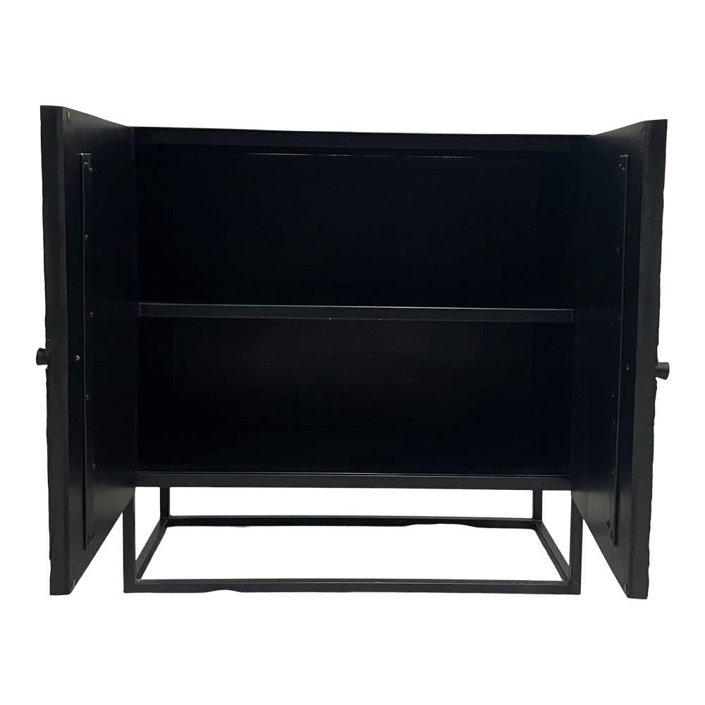 EARTHWARE - Wholesale Sideboard - Etoile black sideboard 2 doors1