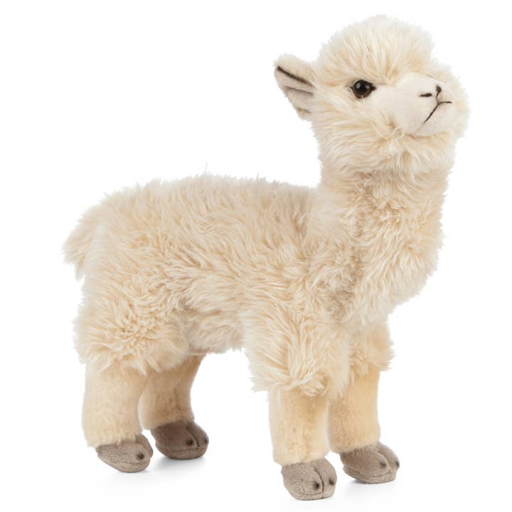 Living Nature Alpaca Plush Stuffed Animal Toy for wholesale by Keycraft