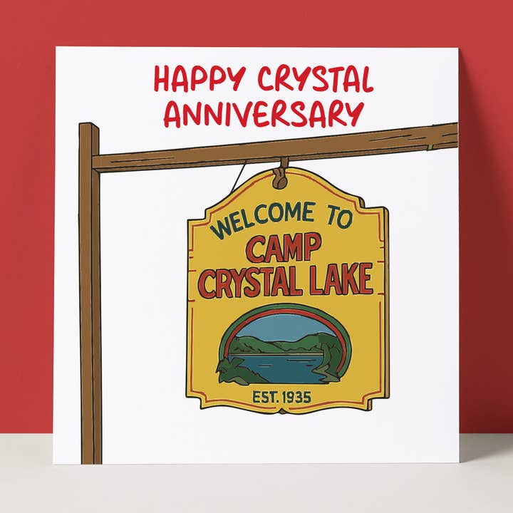 VENDREDI 13 - ANNIVERSAIRE DE MARIAGE HORRIFIQUE - CRYSTAL pour la vente par Pack a Punch Designs