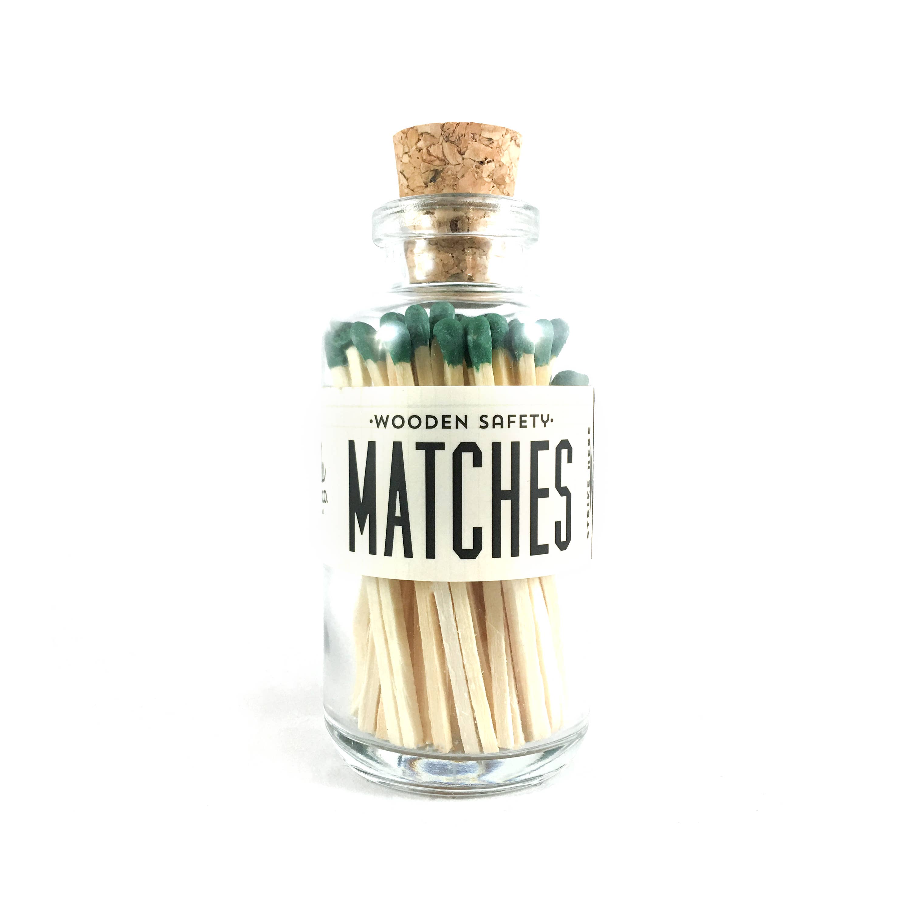 Made Market Co. - Wholesale Matches - Mini Vintage Apothecary Matches - 26 color options12