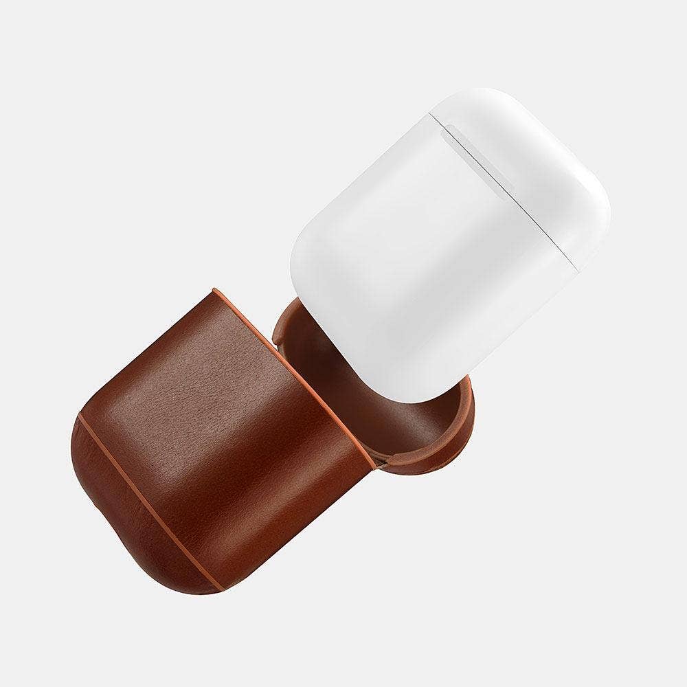 CairPods - Wholesale Airpod/Earbud Case - Men's - Vintage Premium Leather AirPods Case - Brown14
