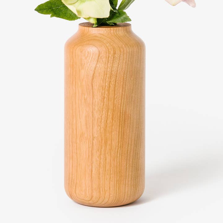 Cherry Tall & Wide Vase for wholesale by Melanie Abrantes