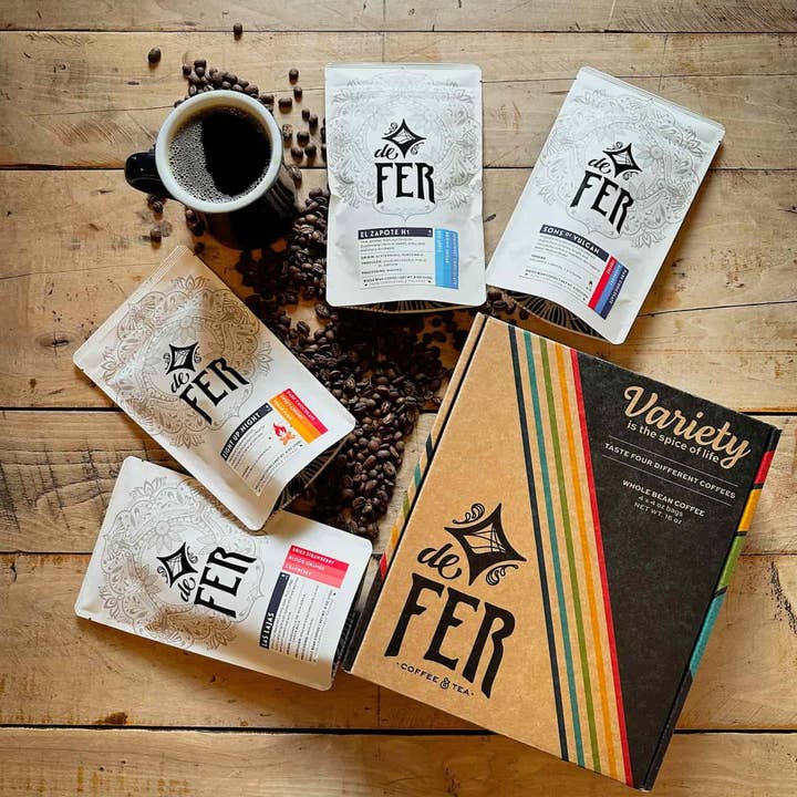 Coffee Variety Pack for wholesale by De Fer Coffee & Tea