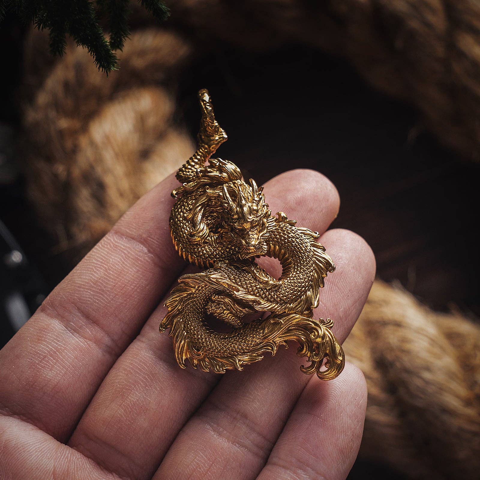 Coppertist.wu - Venta al por mayor Abalorios/colgantes individuales - Colgante dragón8