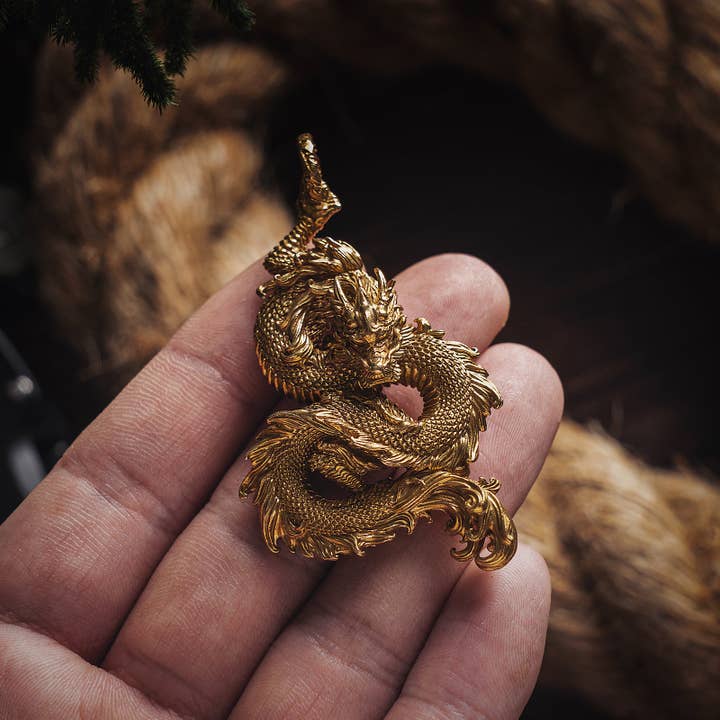 Coppertist.wu - Venta al por mayor Abalorios/colgantes individuales - Colgante dragón8