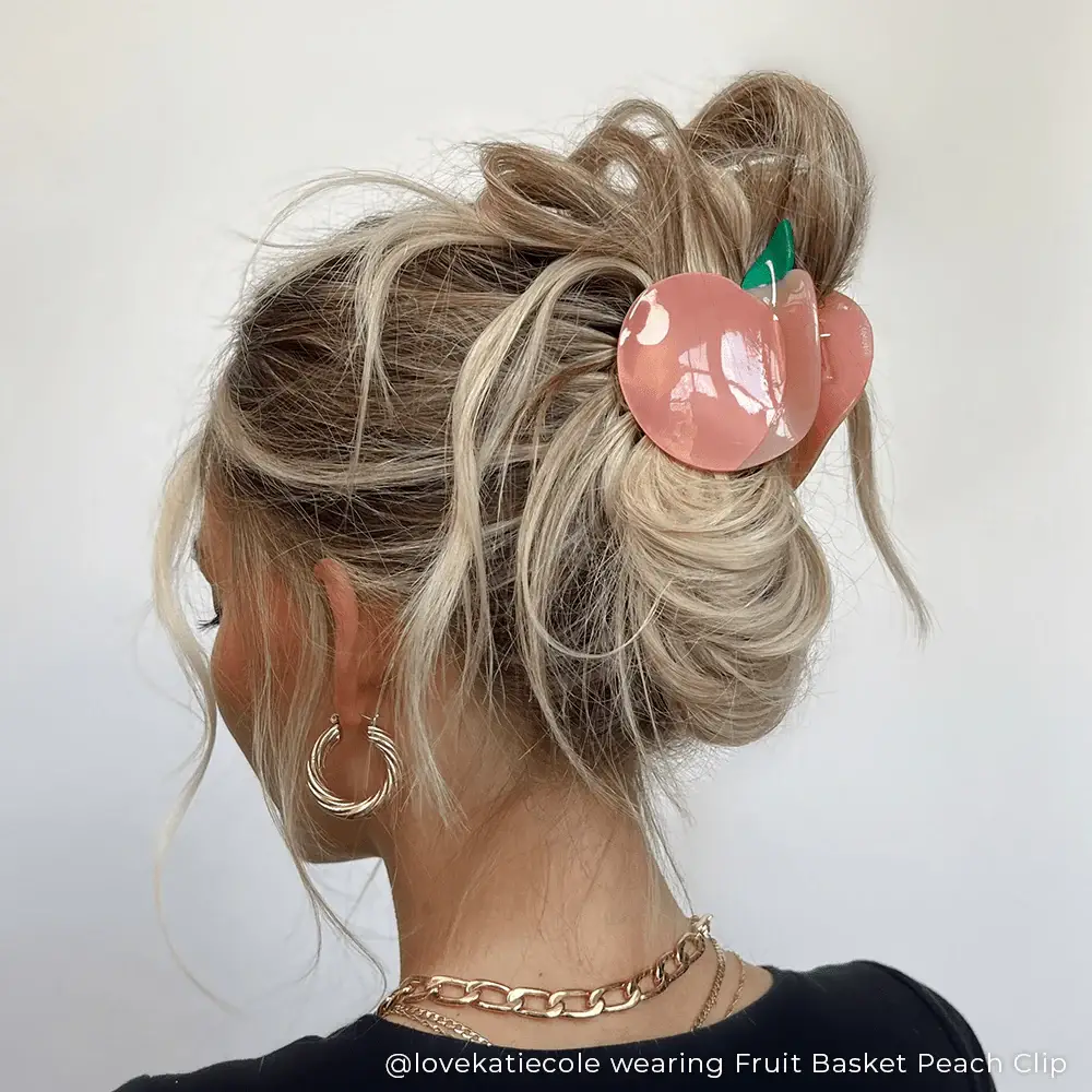 INH Hair - Wholesale Hair Clip - Women's - Fruit Basket Hair Claw Clip | limited edition hair accessory5