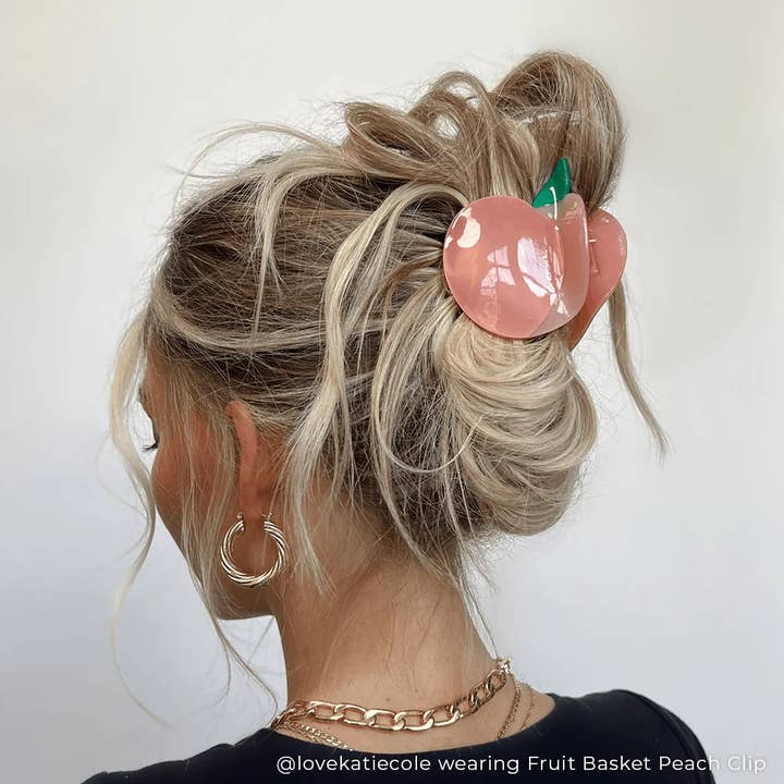 INH Hair - Wholesale Hair Clip - Women's - Fruit Basket Hair Claw Clip | limited edition hair accessory5