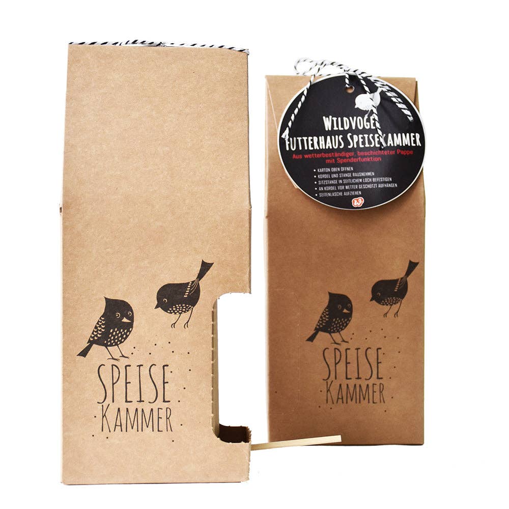 Wunderle GmbH - Wholesale Bird Feeder - Bird feeder made from natural cardboard - with practical dispenser function2