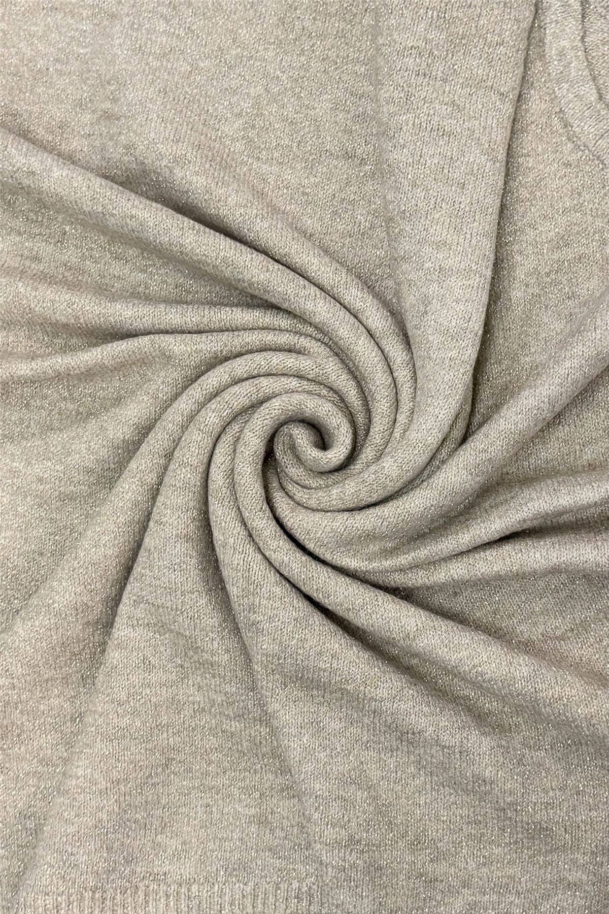 Fashion Scarf World – wholesale Poncho – Women's – Plain Cosy Metallic Thread Poncho20