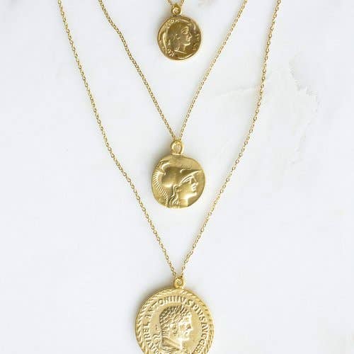 Cara O Sello Brand – Engroshandel Smykkesæt – Santorini mønt sæt