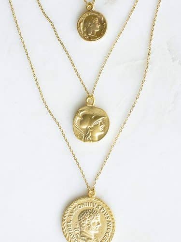 Santorini Coin Set for wholesale by Cara O Sello Brand