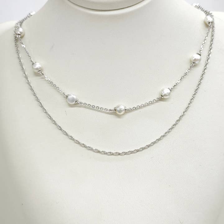 Nudie Jewellery Ltd - Wholesale Beaded/Pearl Necklace - Maris Necklace2