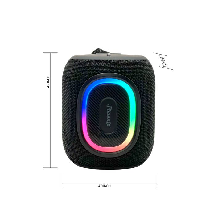 iPhoenix Technology Corporation - Wholesale Speakers - IP-190 Bluetooth Speaker Radio IPX6 WaterProof/Rechargeable 30