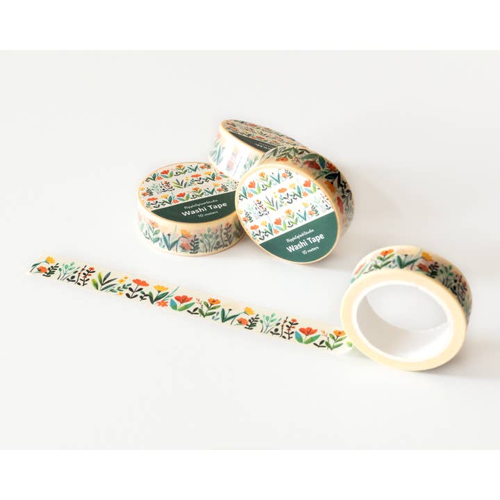 RippleSplash Studio - Wholesale Washi tape - Charming Garden Washi Tape - 15mm x 10m6