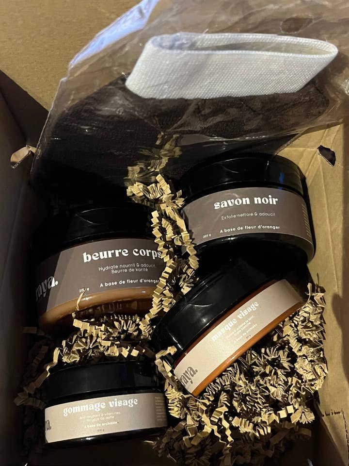 NEUE HAUT BOX für den Großhandel von Nuraya organic cosmetics