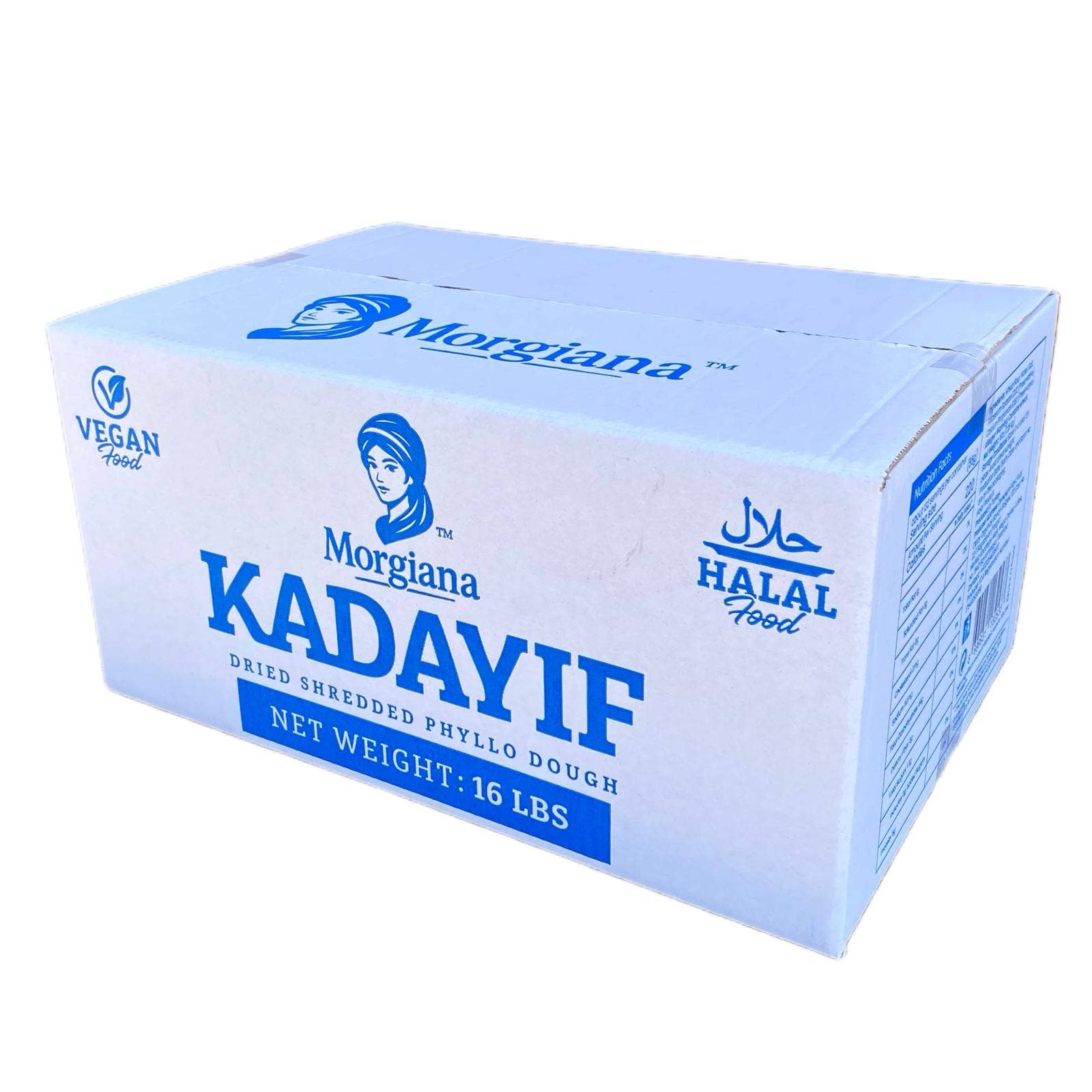 Aladdin - Wholesale Bread Mix - Dried Kataifi/Kadayif - Bulk Shredded Phyllo Dough 16lb2