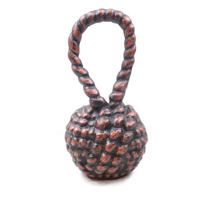 Tope de puerta rústico de cobre de hierro fundido para marineros, 10 pulgadas para venta al por mayor de Hampton Nautical