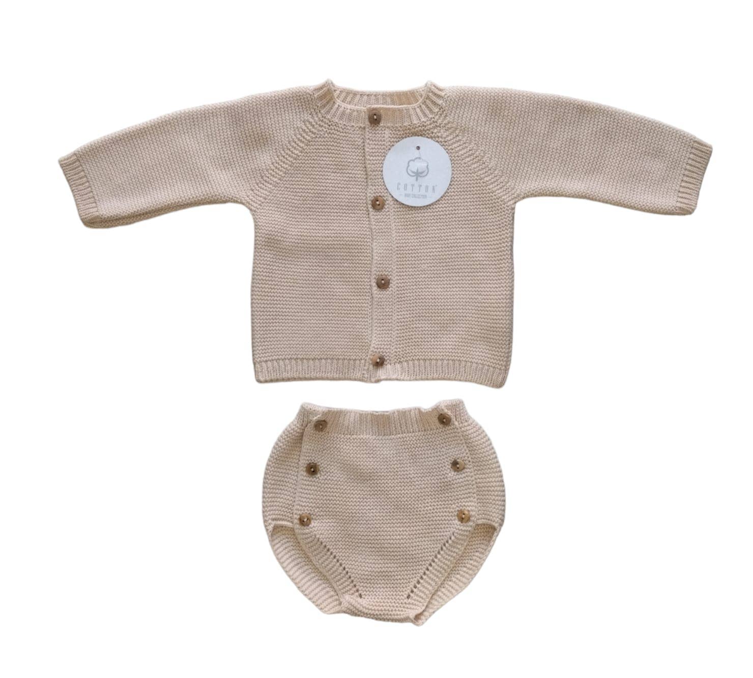 Cotton Socks - Vente Ensemble de vêtements – bébé - Ensemble CM110/1 Veste avec Culotte-culotte 100 % coton1