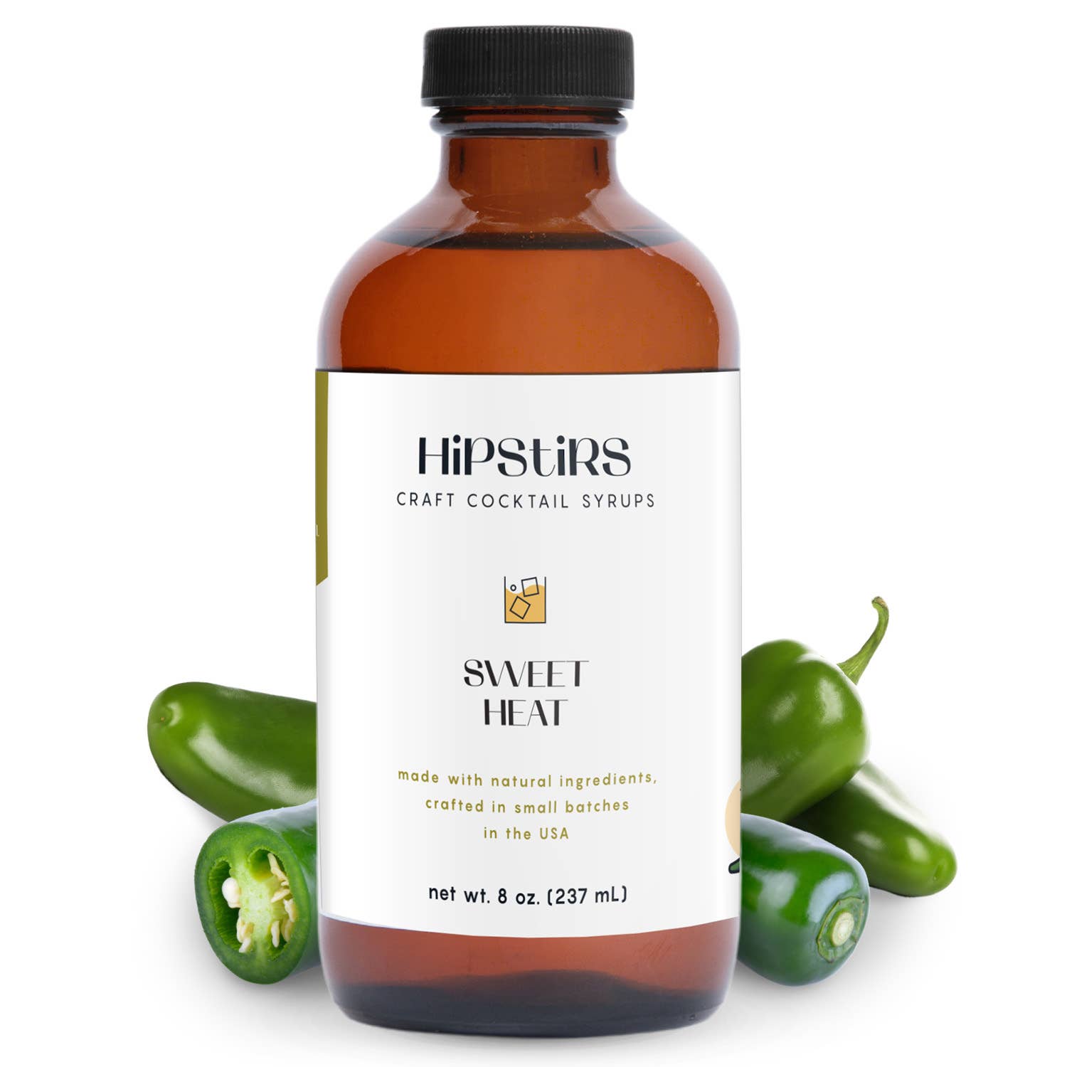 Liquid Alchemist Syrups - Wholesale Cocktail Mix/Syrup - HipStirs Sweet Heat Jalapeño Simple Syrup0