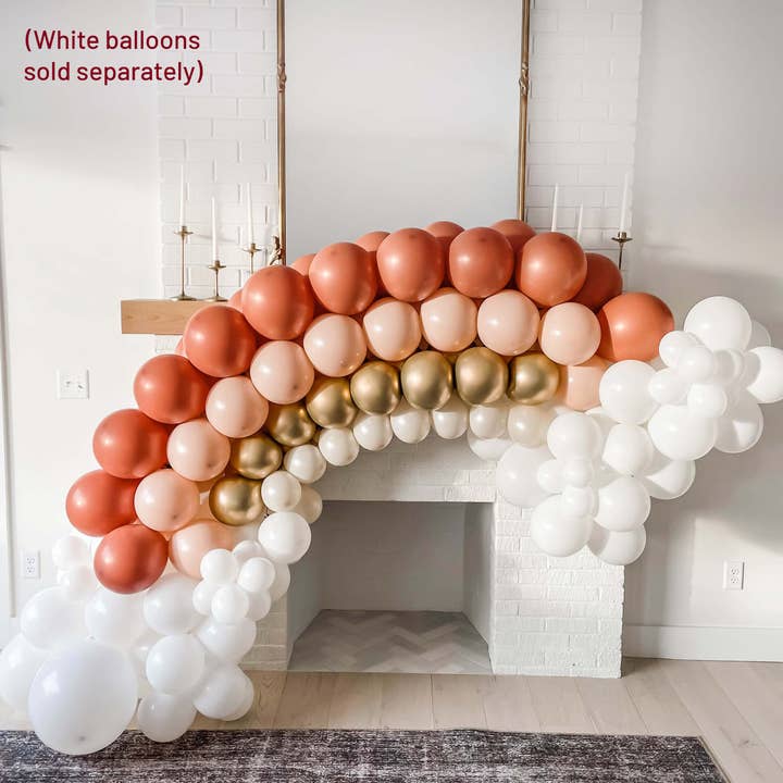 Ellie's Party Supply - Wholesale Balloon - Premium Burnt Orange Balloon Arch Kit - Boho Balloon Garland2