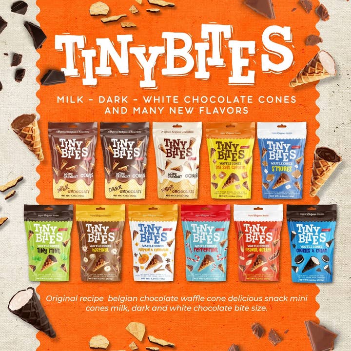 Tiny Bites Flavor Assortment - 72ct and other Purchase wholesale ice cream waffle cone. Free returns & net 60 terms on Faire trending on Faire.