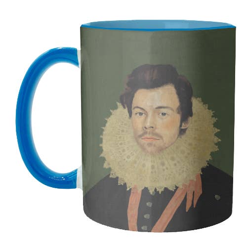 ART WOW - Vente Tasse à café - Tasses 'Harry Renaissance Portrait'