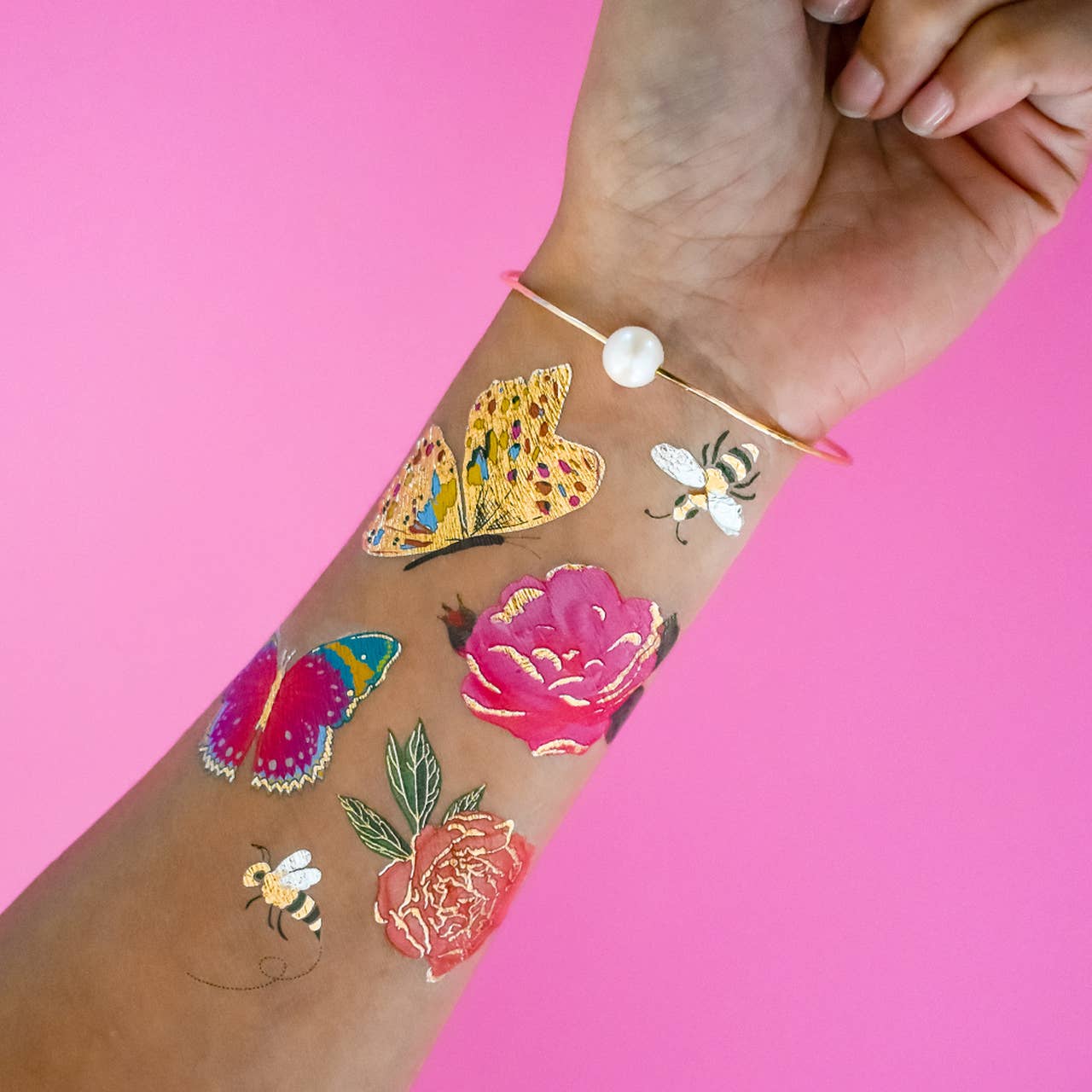 Flash Tattoos – Engroshandel Midlertidig tatovering – Sommerfugl Buzz Variety Sæt - Midlertidig tatovering1