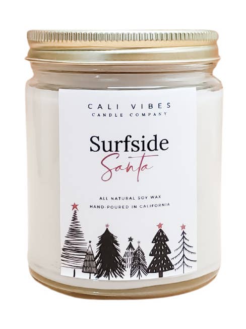 Surfside Santa - Specialutgåva för wholesale av Cali Vibes Candle Company
