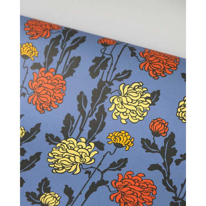 Haferkorn & Sauerbrey - Wholesale Flat Wrap - Chrysanthemums wrapping paper1