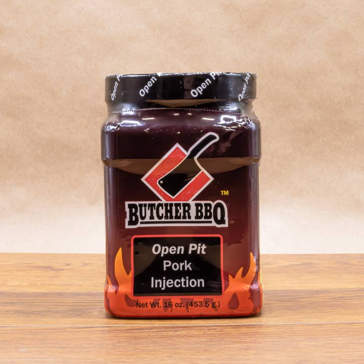 Butcher BBQ Inc - Wholesale BBQ Sauce - Open Pit Pork Injection 16oz
