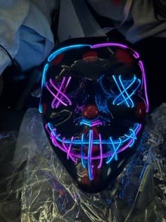 SugarQuoteMeNot LLC - Wholesale Costume - Unisex - Light up Purge Mask2