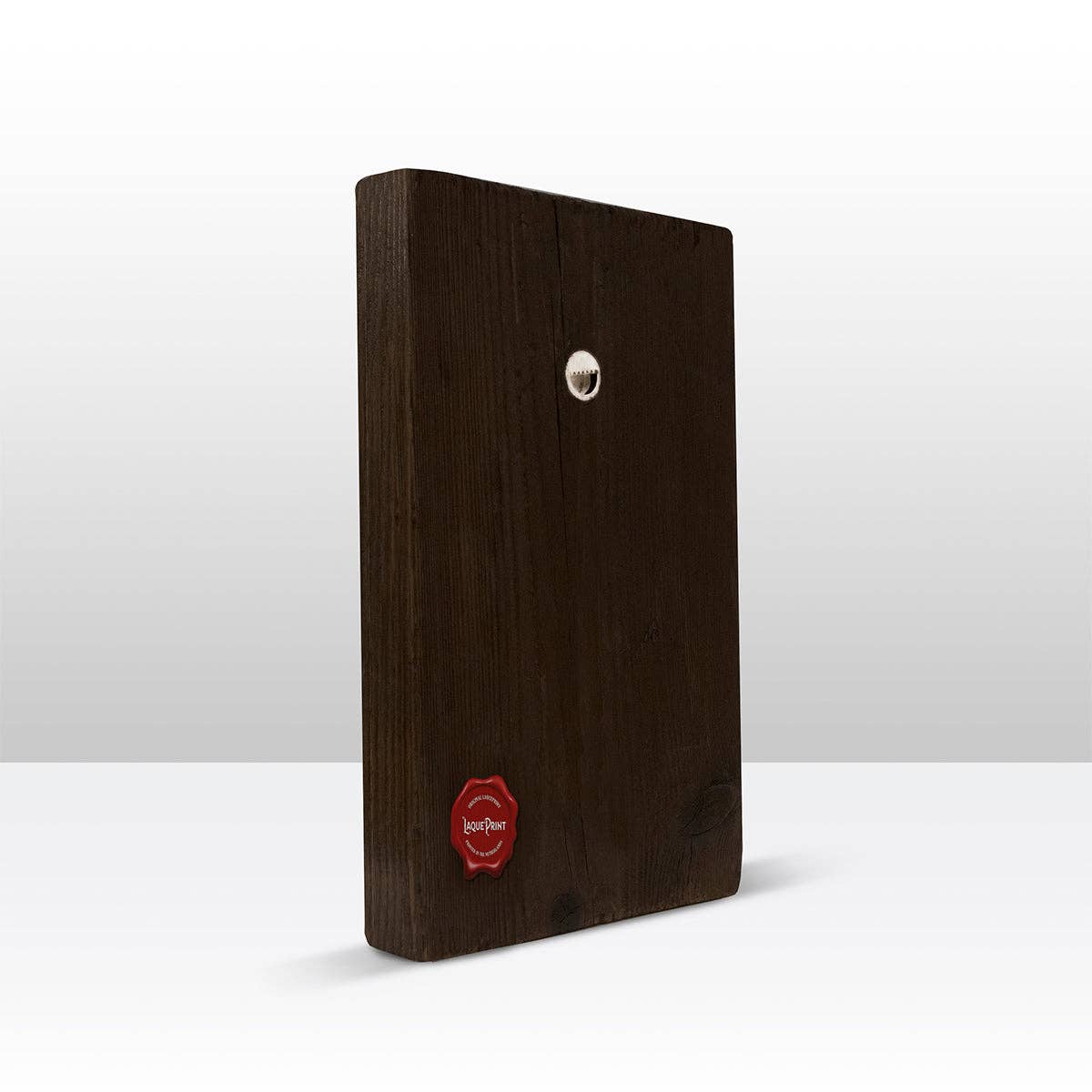 Laqueprint - Wholesale Art Print - Laqueprint - Two robins in front of an old wall - Hand lacquered - 19.5 x 30 cm - LP3864