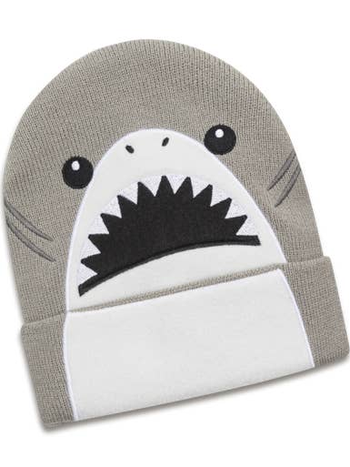 Koaa — Harald the Shark — Mascot Beanie gray/white for wholesale by koaa