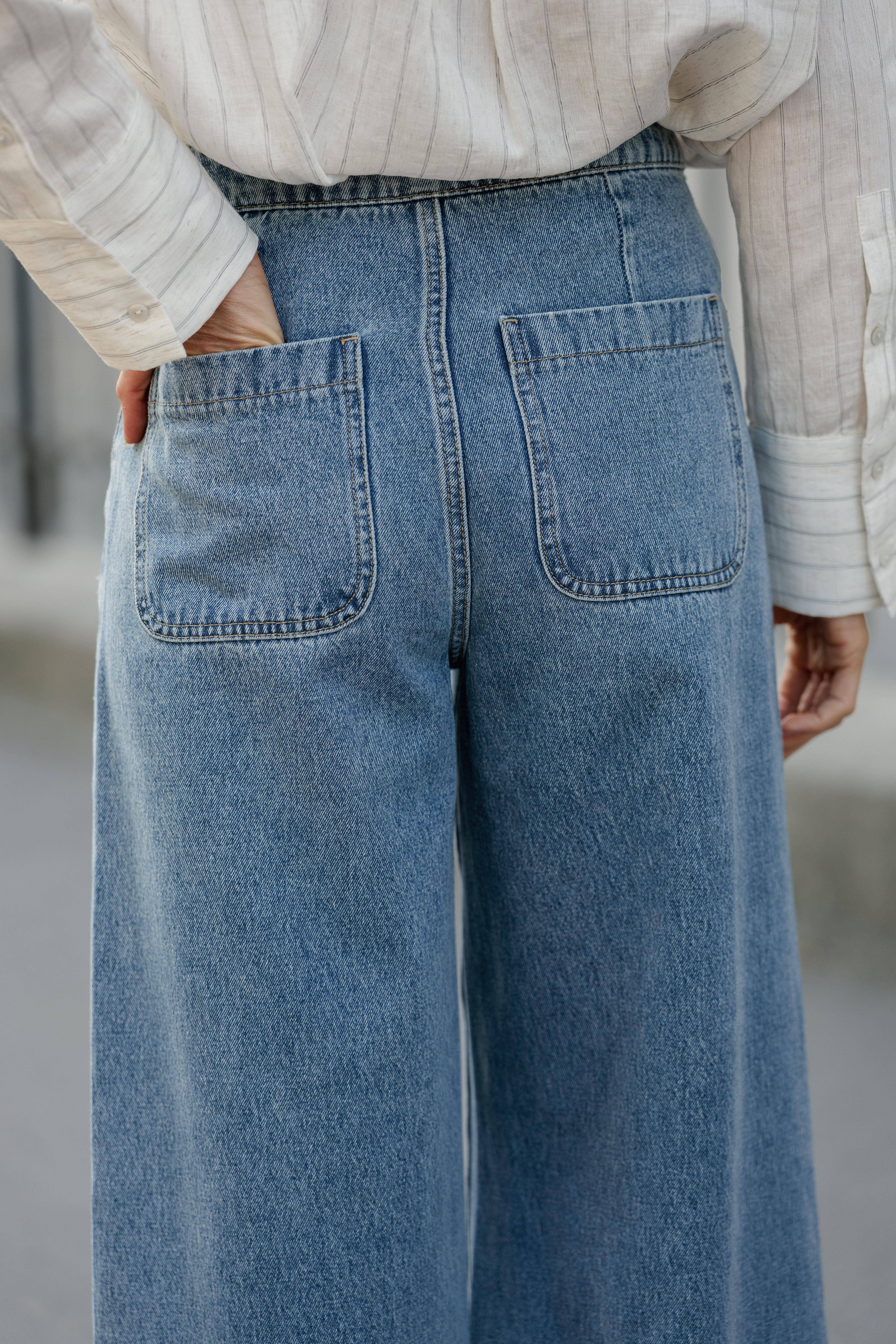 denim vintage Jean Lydie  for wholesale on Faire4