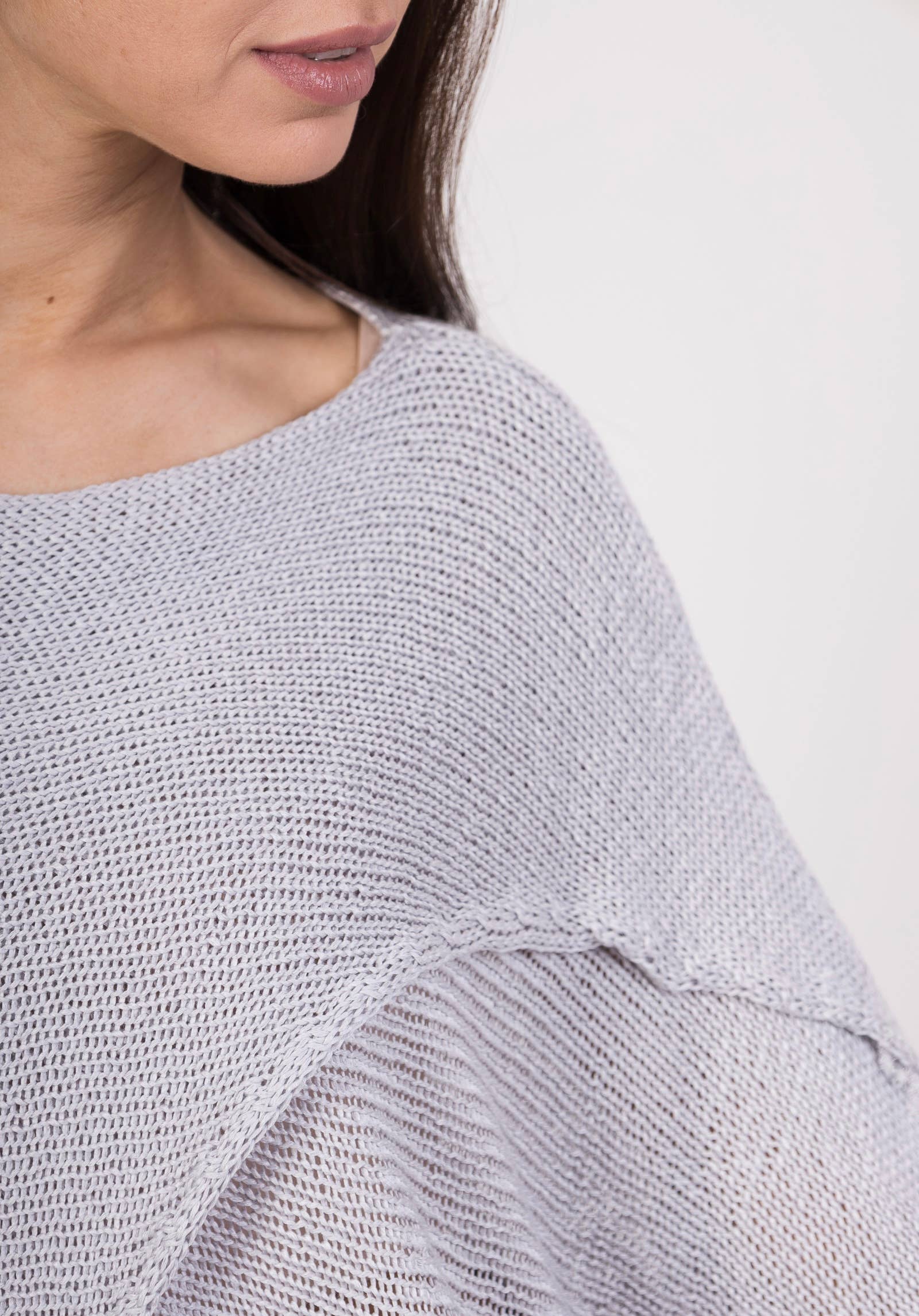 LINEN & COTTON HOUSE – wholesale Stickad topp - Dam – 6461 100 % bomull, one size, US 12-16, UK 8-12, EU 40-448