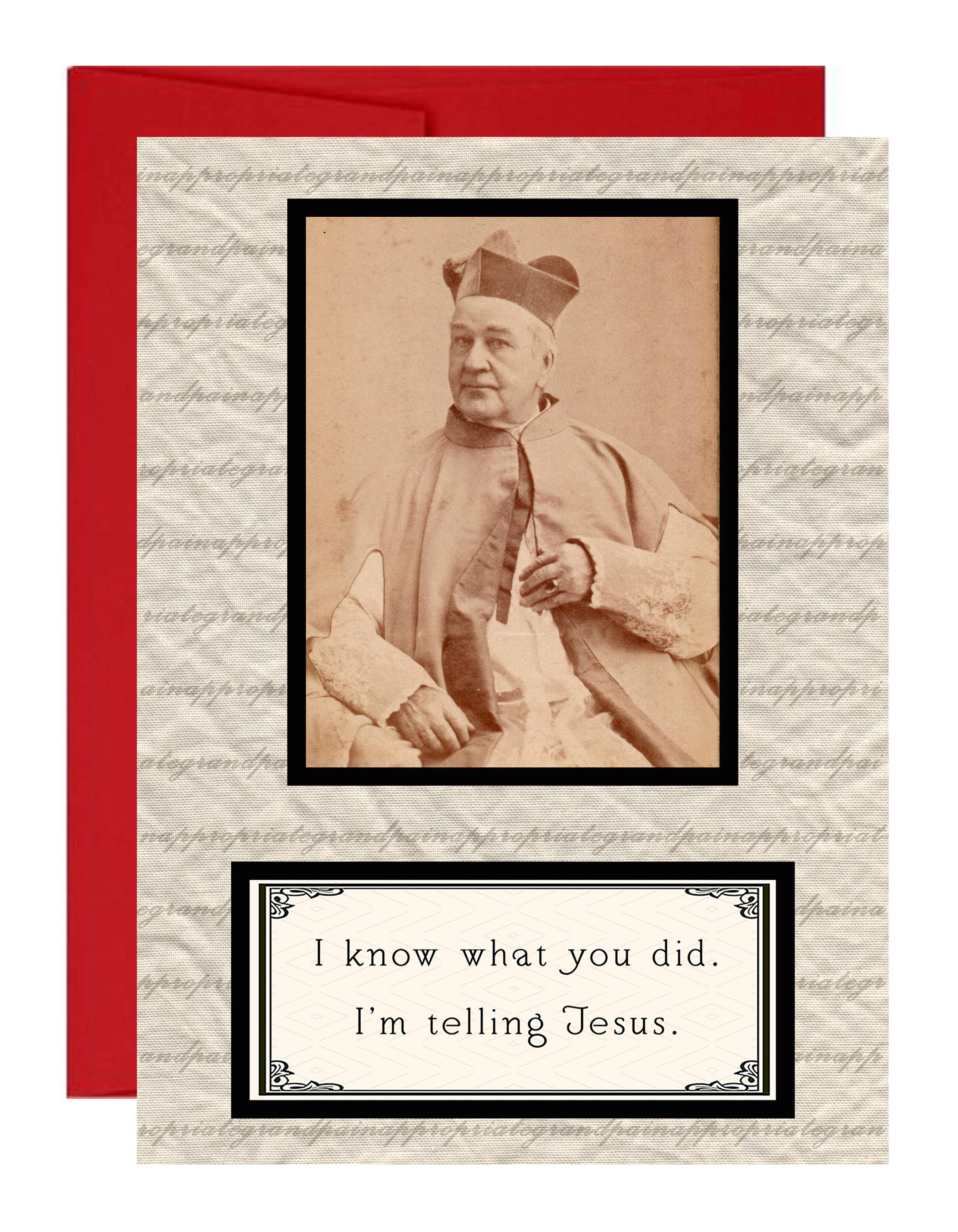 Inappropriate Grandpa Cards - Vente Carte de vœux classique - Juste drôle - Je sais ce que tu as fait1